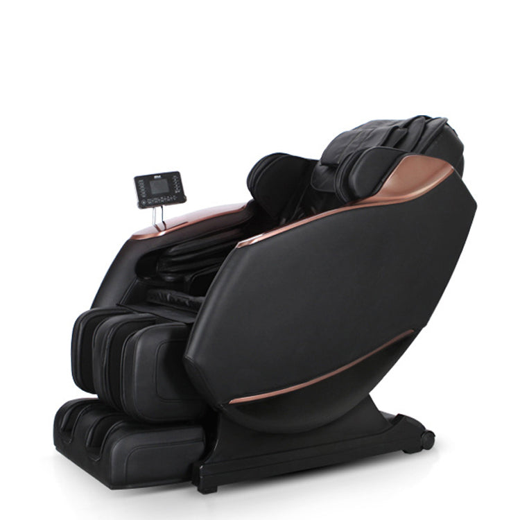 Full Body Zero Gravity Shiatsu Massage Chair SL-Track Recliner with Airbag Speaker LCD Touch Screen+Mini Remote Voice Control Back Heat