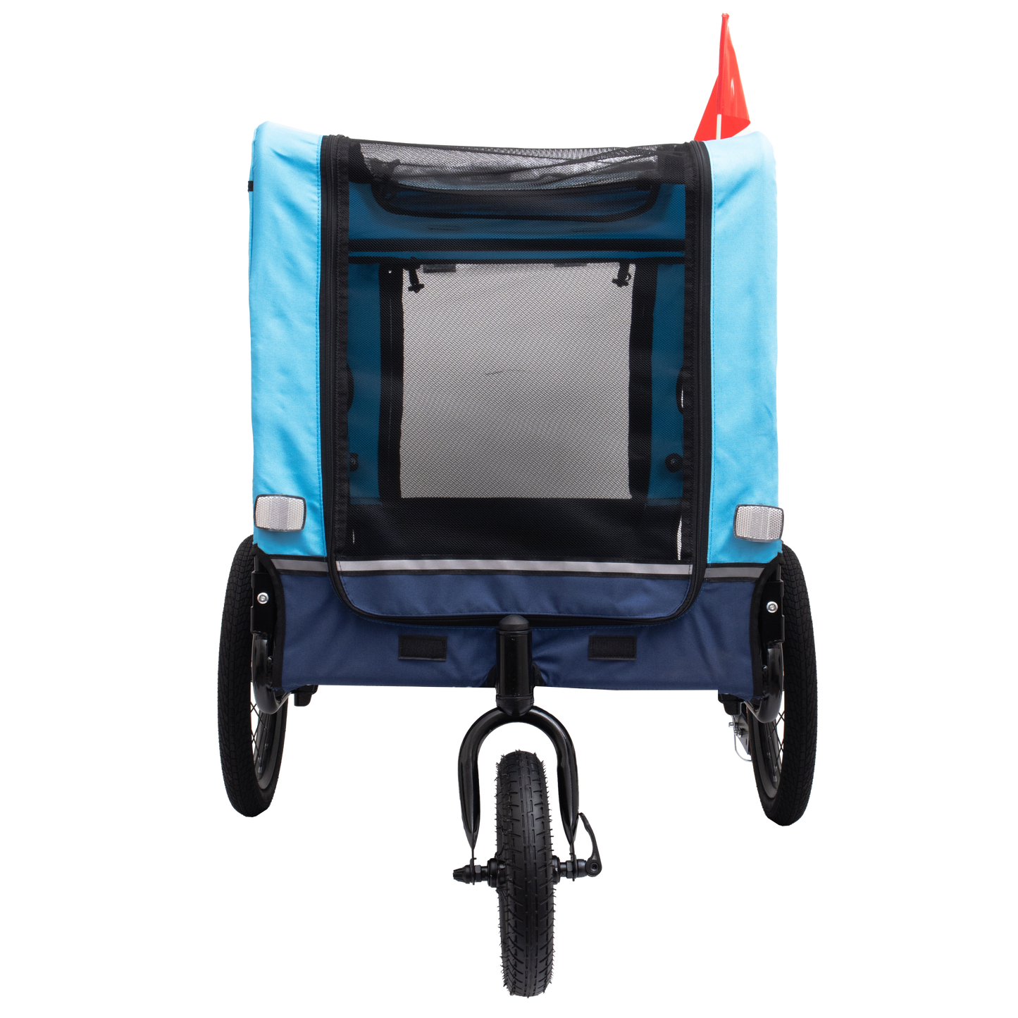 Outdoor Heavy Duty Foldable Utility Pet Stroller Dog Carriers Bicycle Trailer