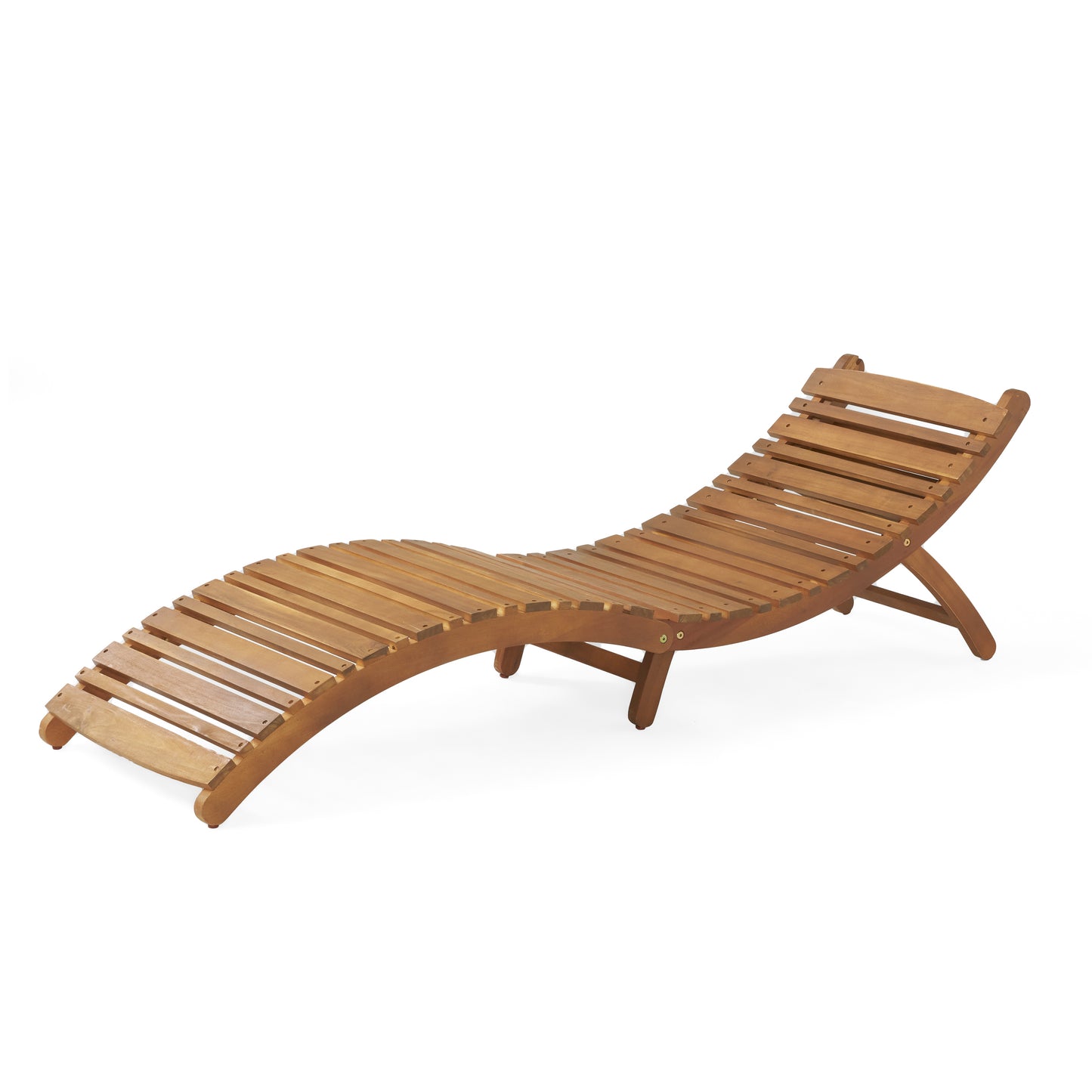 LAHAINA WOOD FOLDABLE CHAISE LOUNGE