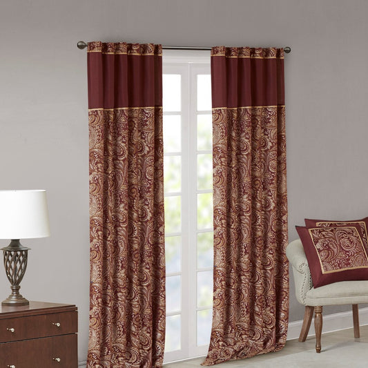 Jacquard Curtain Panel Pair(2 Pcs Window Panels)