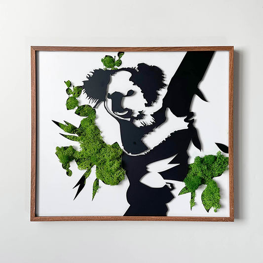 Koala Moss Metal Wall Art