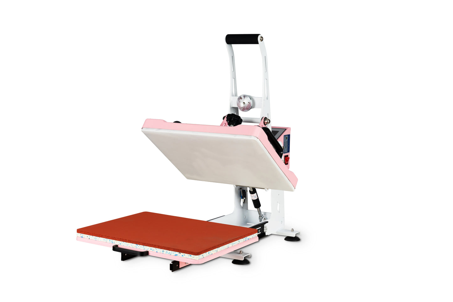 12x15 Semi-automatic Heat Press Machine With Auto Open and Slide-out base