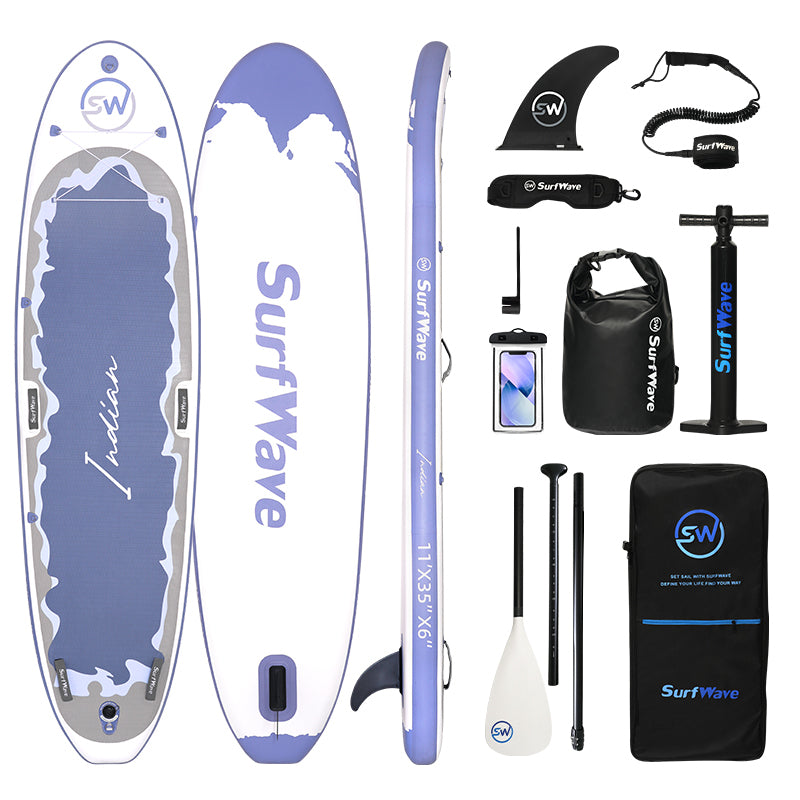 Inflatable Stand Up Paddle Board 11'x34"x6" With Accessories