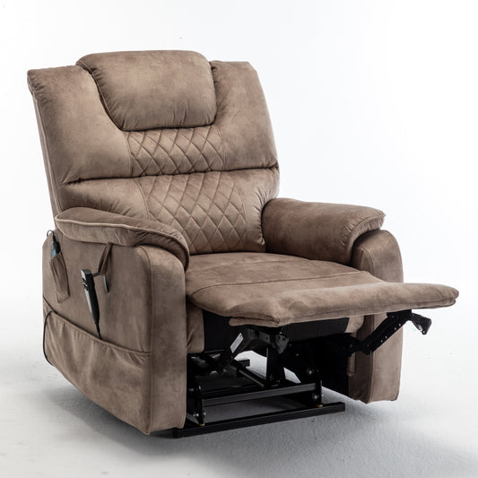 Lounge chair lift chair relax sofa chair sitting room furniture sitting room power supply elderly electric lounge chair (180 degree lying flat)