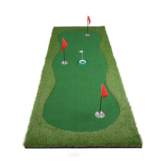 Golf Putting Green, Practice Putting Green Mat, Large Professional Golfing Training Mat for Indoor Outdoor