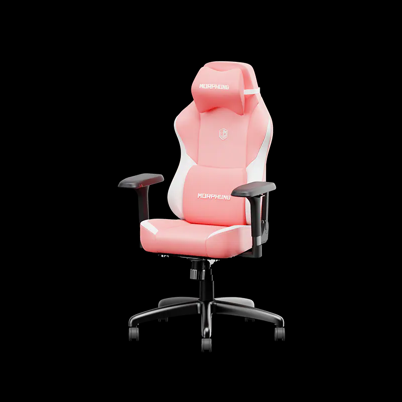 Gaming Chair with Dynamic Lumbar Support and Thicken Seat Swivel Seat and for Office or Gaming, Height Adjustable Game Chair with 360°