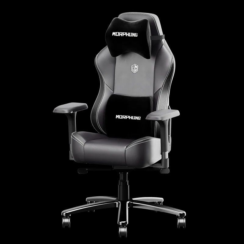 Gaming Chair with Dynamic Lumbar Support and Thicken Seat Swivel Seat and for Office or Gaming, Height Adjustable Game Chair with 360°