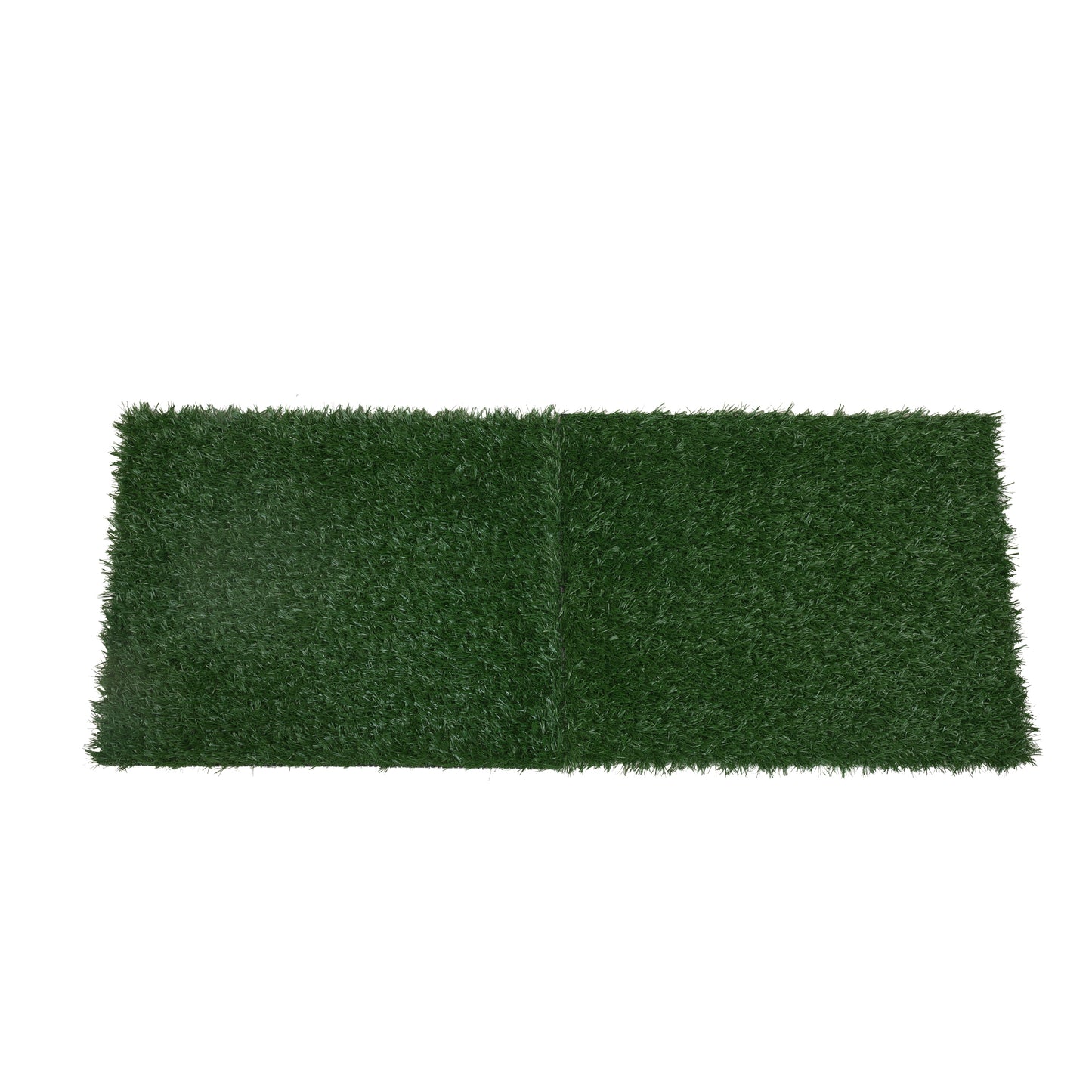 2PCS Realistic Artificial Grass Rug for Pet Potty Training, Synthetic Dog Pee Grass Turf Patch Carpet Pad for Indoor Outdoor