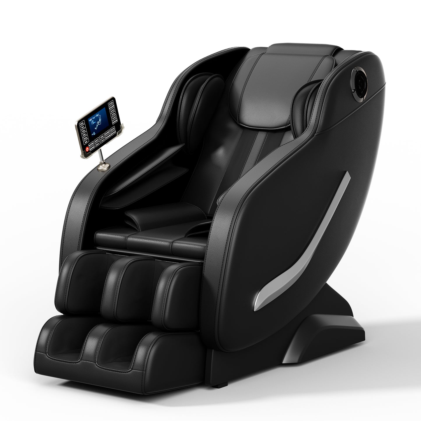 Full Body Massage Chair, Zero Gravity Mode, Deep Tissue Massage Chair, Foot Massage, 8 Fixed Massage Roller, LCD Touch Screen, Waist Heater, Bluetooth