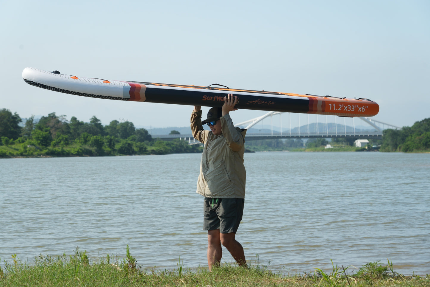 Inflatable Stand Up Paddle Board 11'x34"x6" With Accessories