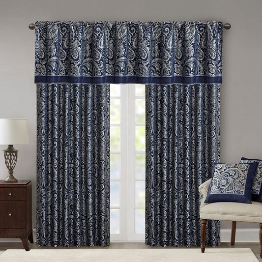 Jacquard Curtain Panel Pair(2 Pcs Window Panels)