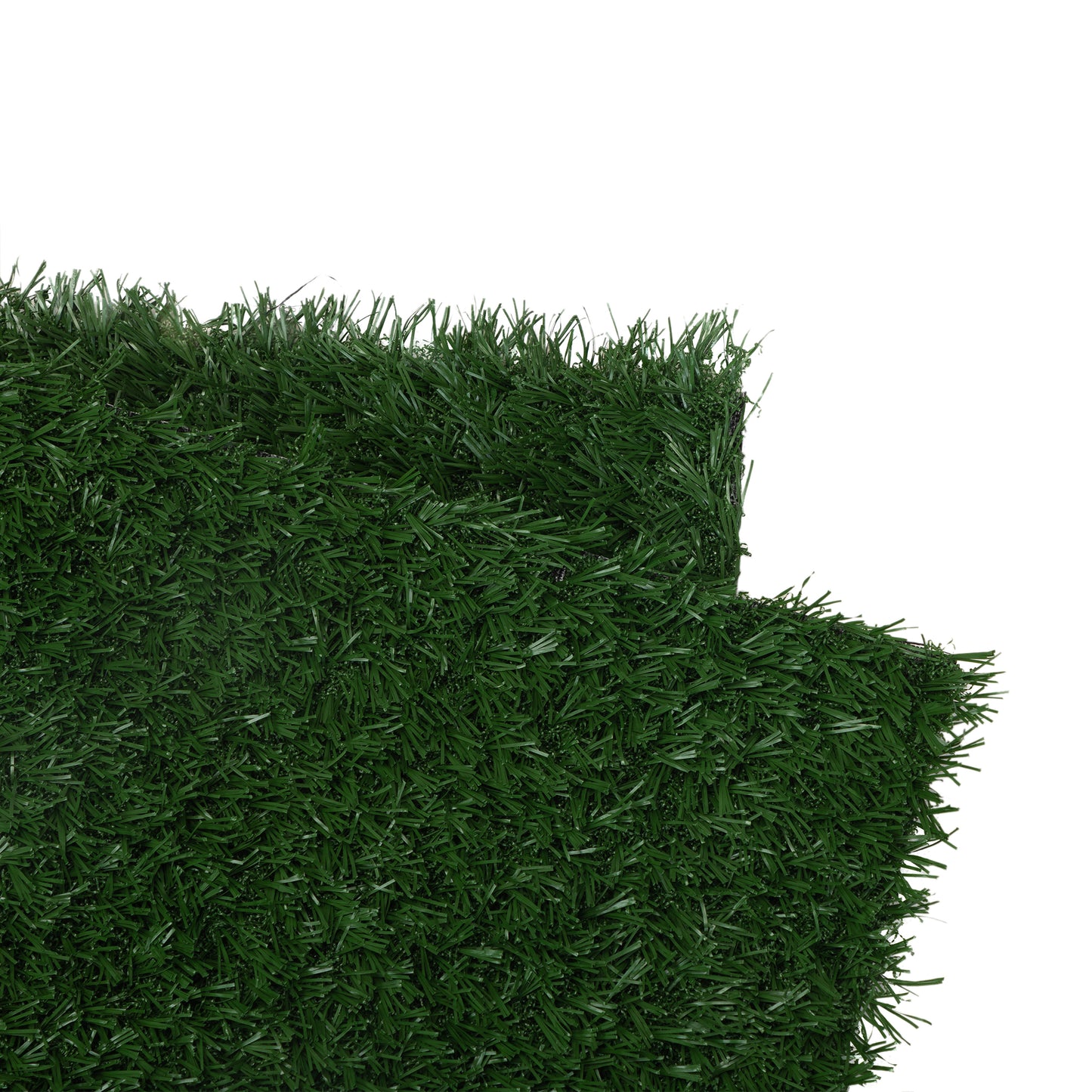 2PCS Realistic Artificial Grass Rug for Pet Potty Training, Synthetic Dog Pee Grass Turf Patch Carpet Pad for Indoor Outdoor