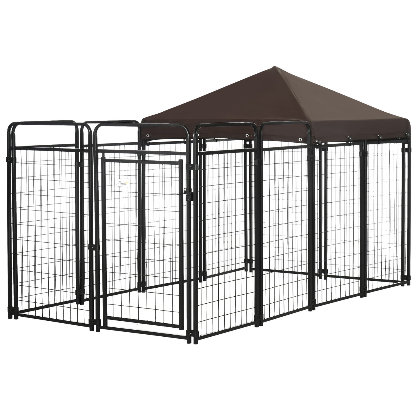 Dog Kennel Outdoor for Large and Medium Dogs, 9.3' x 4.6' x 5.2'