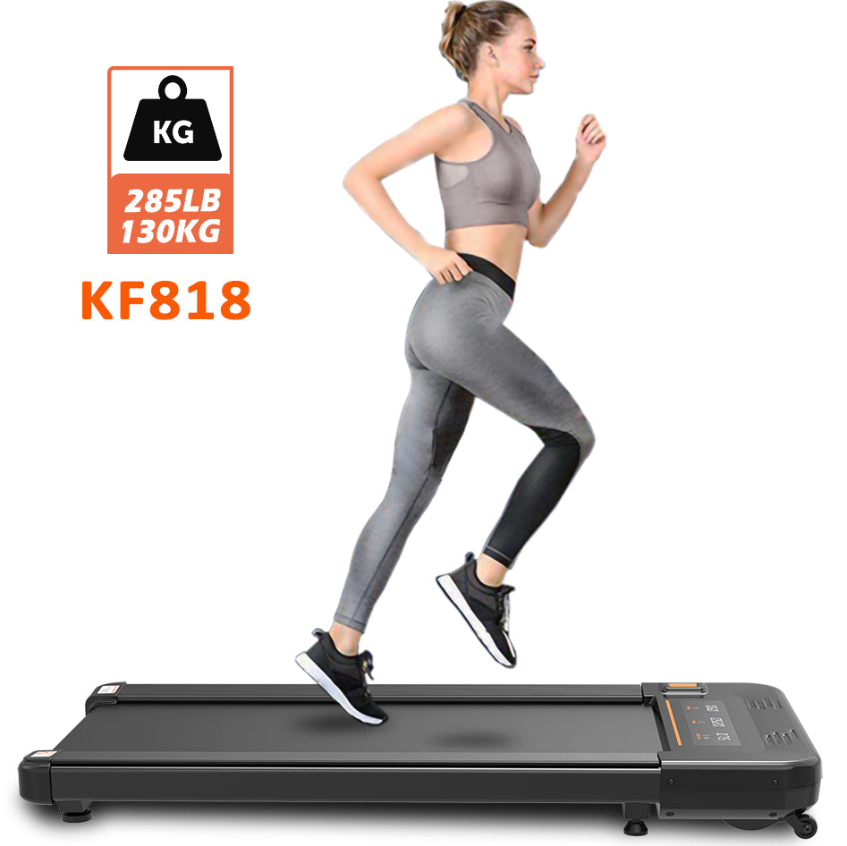 Under Desk Treadmill Walking Pad with Remote Controll,  Heavy Duty 2.5HP 300LBS