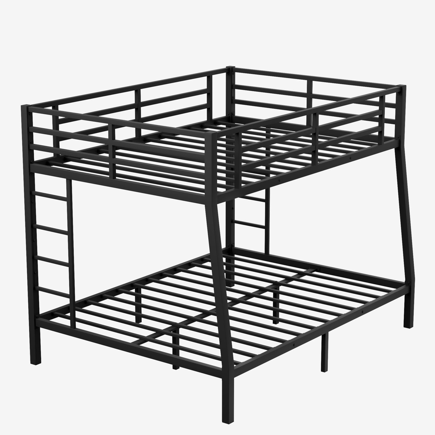 Metal Full XL over Queen Bunk Bed for Teens and Adults,Space-Saving/Noise Reduced/No Box Spring Needed(Expect arrive date 2024/6/27)