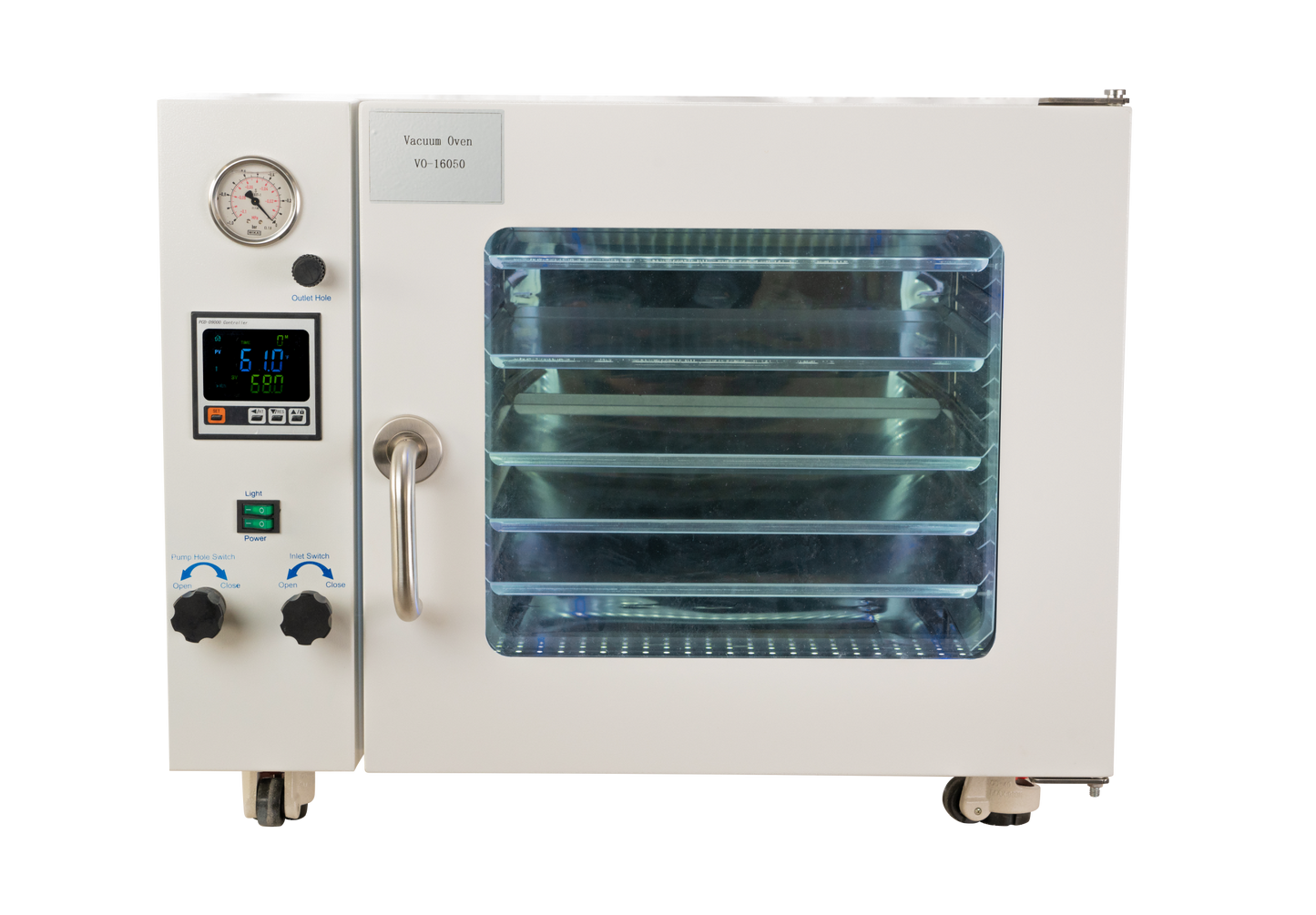 Vacuum Oven Lab Oven Laboratory Industrial Oven 110V 50/60Hz 850W 50L/1.9CF