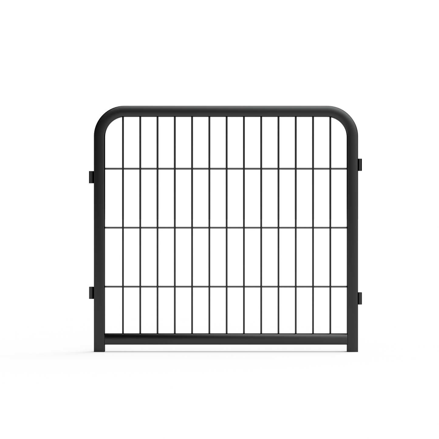 Dog Playpen Outdoor, 8 Panel Dog Fence 24" Pet Pen for Small Dogs Pet Exercise Pen for Puppy/Rabbit/Small Animals Portable Playpen for RV Camping Garden Yard, Indoor. Black, 22.2'' W x 23.6'' H.