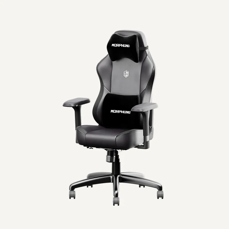 Gaming Chair with Dynamic Lumbar Support and Thicken Seat Swivel Seat and for Office or Gaming, Height Adjustable Game Chair with 360°